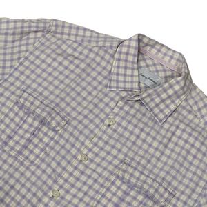 Tommy Bahama, Silk Blend SS Buttondown, Purple, Sz L,‎ 756-W